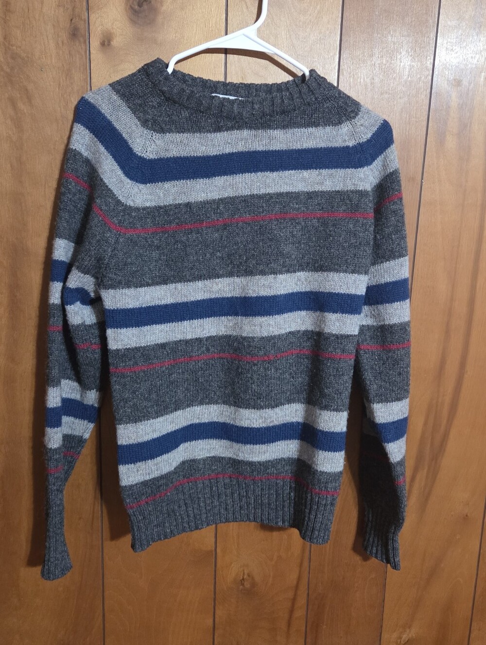 Vintage McGregor Mens Medium Striped Wool Sweater